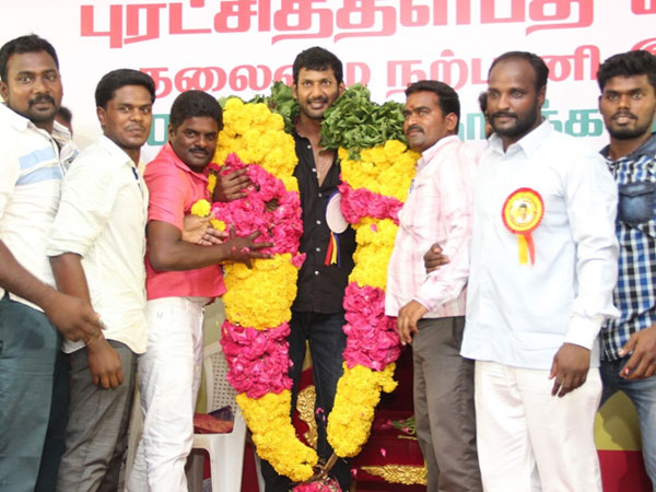 Vishal's open talk about fans and artist association Vishal's open talk about fans and artist association