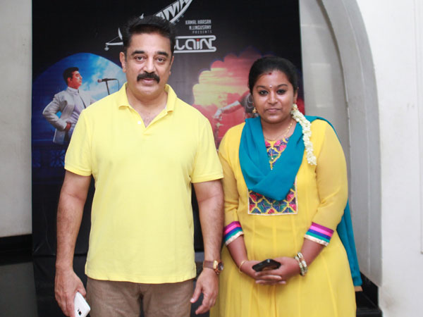 Kamal gives chance to debut singer Rukmini Kamal gives chance to debut singer Rukmini