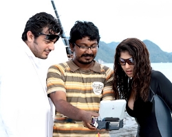 Ajith with Nayanatara Ajith with Nayanatara