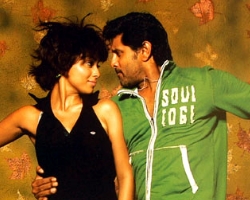 Vikram with Shriya Vikram with Shriya