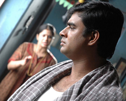 Madhavan with Sangeetha Madhavan with Sangeetha