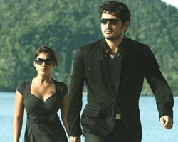 Ajith with Nayanatara Ajith with Nayanatara