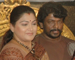 Parthiban with Kushboo Parthiban with Kushboo