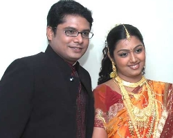 Nandana with Manoj Nandana with Manoj