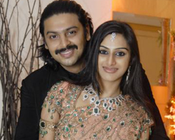 Srikanth with Vandana Srikanth with Vandana