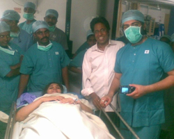 Ajith with Shaalini at Apollo hospital before delivery Ajith with Shaalini at Apollo hospital before delivery