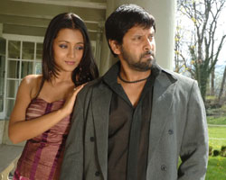 Vikram with Trisha Vikram with Trisha