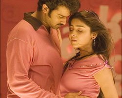 Shreya with Prabhas Shreya with Prabhas