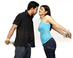 Bharath with Kajal Agarwa Bharath with Kajal Agarwa