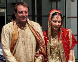 Sanjay with Manyata Sanjay with Manyata
