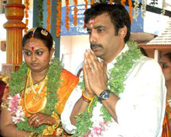 Vindhya with Gopi Vindhya with Gopi