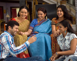 Ravi, Soundharya, and Geetha Ravi, Soundharya, and Geetha