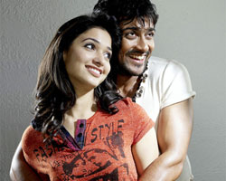 Surya with Tamanna Surya with Tamanna
