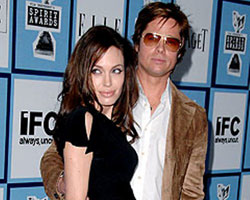Angelina Jolie with Brad Pitt Angelina Jolie with Brad Pitt