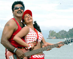 Sarathkumar with Farzana Sarathkumar with Farzana