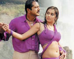 Sarathkumar and Namitha Sarathkumar and Namitha