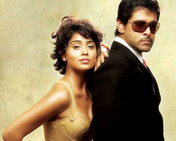 Shreya with Vikram Shreya with Vikram