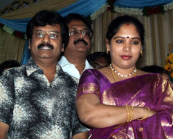 Vivek with his wife Vivek with his wife