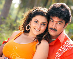 Namitha with Sunder C Namitha with Sunder C