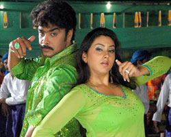Namitha with Sunder C Namitha with Sunder C