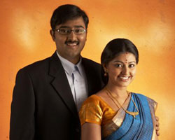 Prasanna with Sneha Prasanna with Sneha