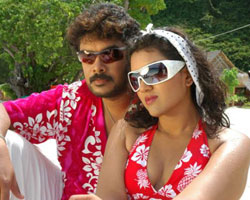 Sundar C with Ragini Sundar C with Ragini
