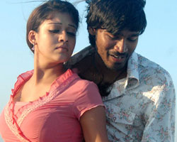 Dhanush with Nayanatara Dhanush with Nayanatara