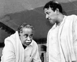 Anna Durai with Karunanithi Anna Durai with Karunanithi