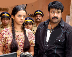Mohanlal with Bhavana Mohanlal with Bhavana