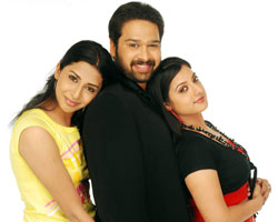 Gayathri, Ashwin Shekher and Keerthi Chawla Gayathri, Ashwin Shekher and Keerthi Chawla