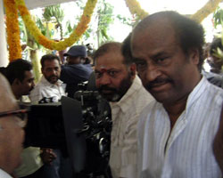 Rajinikanth and Vasu Rajinikanth and Vasu