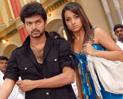 Vijay with Trisha in Kuruvi Vijay with Trisha in Kuruvi