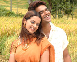 Madhavan with Bhavana Madhavan with Bhavana