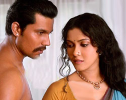 Nandana Sen with Randeep Hood Nandana Sen with Randeep Hood