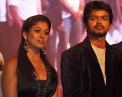 vijay with Nayanatara vijay with Nayanatara