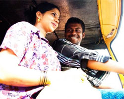 Akil with Meera Nandan Akil with Meera Nandan