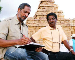 Bharathiraja with Nana Patekar Bharathiraja with Nana Patekar
