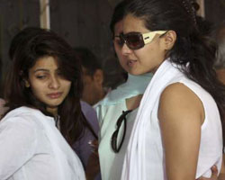 Kajol with Tanisha Kajol with Tanisha