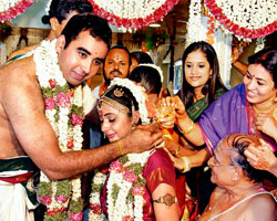 Kanika with Sham Radhakrishnan Kanika with Sham Radhakrishnan