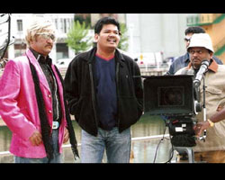 Rajini with Shankar Rajini with Shankar