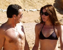 Carla Bruni with Sarkozy Carla Bruni with Sarkozy