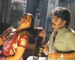 Gopika with Sundar C Gopika with Sundar C