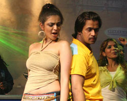 Arjun with Kajal Arjun with Kajal