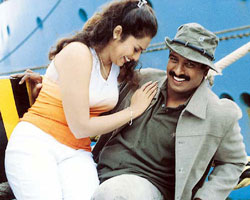 Meena with Arun Pandian Meena with Arun Pandian