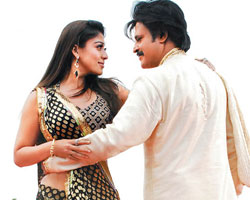 Nayantarara with Rajini Nayantarara with Rajini