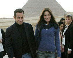 Nicolas Sarkozy and Carla Bruni. Nicolas Sarkozy and Carla Bruni.