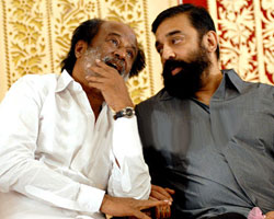 Rajini with Kamal Rajini with Kamal