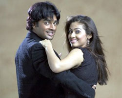 Madhavan with Sadha Madhavan with Sadha