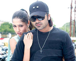 Simbu with Lekha Simbu with Lekha
