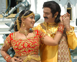 Sneha with Balakrishna Sneha with Balakrishna